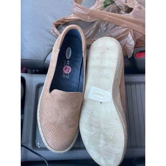 DR. SCHOLL'S shoes SOMERSET ESPADRILLE SLIP-ON womens 8.5 Gently used condition - Picture 5 of 5